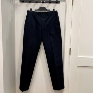 Mens Banana Republic Navy Trousers. Modern Fit. Navy. Size 34x34.